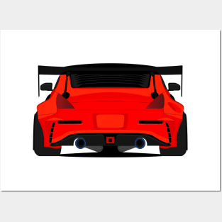 350Z RED Posters and Art